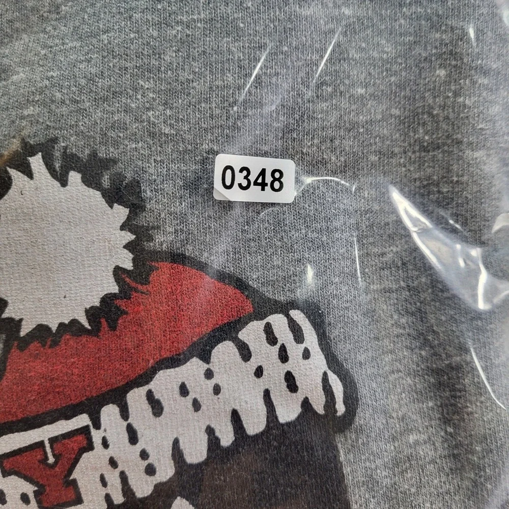 Youngstown Clothing Co Penguin Sweatshirt Mens Medium Gray YSU Mascot Tri-Blend